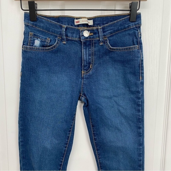 Levi’s 710 Super Skinny Jeans Girls Size 10 - Picture 3 of 12